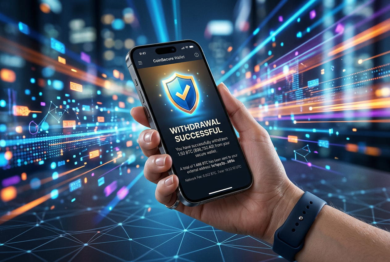 Bezpieczna wypłata środków na urządzeniu mobilnym